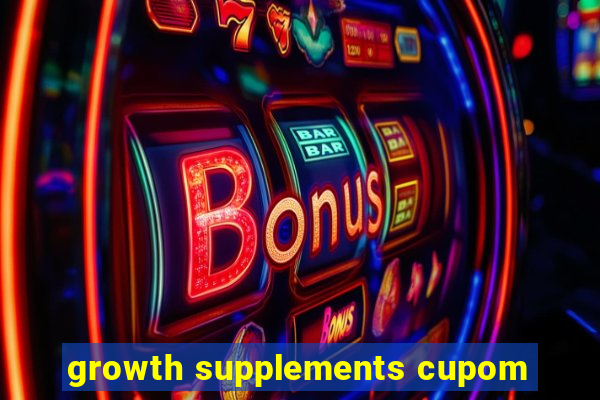 growth supplements cupom